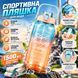 Спортивна пляшка для води START TRAINING (1500 мл) &mdash; Блакитна з ручкою