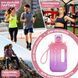 Спортивна пляшка SUMMER (750 мл) &mdash; Еко-пластик BPA-free, Рожевий градієнт