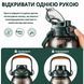 Пляшка TKK 2000 мл &mdash; Зелена Tritan BPA-free, ударостійка, спортивна з практичним ремінцем 0-275 фото 5