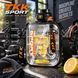 Пляшка TKK 1000 мл &mdash; Чорна Tritan BPA-free, ударостійка, спортивна з герметичною кришкою
