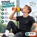 Спортивная бутылка для воды TKK 700 мл с Tritan, герметичная, с кнопкой и защитным замком, оранжевая 0-531 фото 5