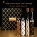 Подарунковий набір дорожніх зубних щіток HENKE (4 шт.) &mdash; елітна розбірна щітка у футлярі-помаді з екошкіри, м'яка густа щетина 0-495 фото 6
