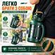 Спортивна пляшка TKK (2000 мл) &mdash; Зелений матовий Tritan BPA-free, з ергономічною ручкою та клапаном