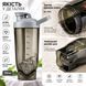 Серый тритановый шейкер Diller Bottle 700 мл с шариком для эффективного смешивания напитков 0-410 фото 3