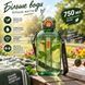 Спортивна пляшка для води SPORT (750 мл) &mdash; BPA-free пластик, зелена