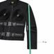 Чоловіча куртка ANDRE в стилі Cyberpunk / Techwear &mdash; Чорна, Розмір L (Водовідштовхувальна) 0-006/1 фото 10