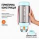 Бутылка TKK 1400 мл - Бирюзовая Tritan BPA-free, ударопрочная, спортивная с двойной системой переноски 0-215 фото 3