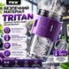 Спортивний шейкер TKK (700 мл) &mdash; Фіолетовий Tritan BPA-free, ударостійкий, з вінчиком для змішування 0-122 фото 9