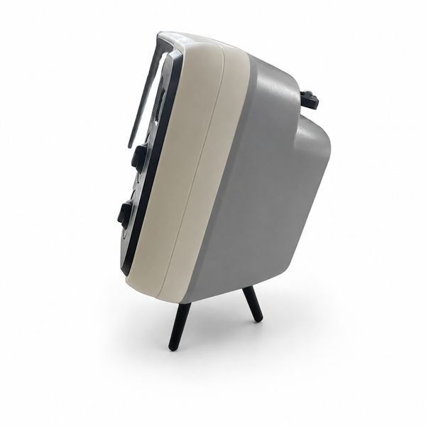Bluetooth-динамік &laquo;Retro TV&raquo; &mdash; Підставка для телефону з колонкою, Beige (Б/В) 0-007/1 фото