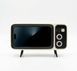 Bluetooth-динамік &laquo;Retro TV&raquo; &mdash; Підставка для телефону з колонкою, Beige (Б/В) 0-007/1 фото 1