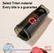 Белый тритановый шейкер Diller Bottle 700 мл с шариком для эффективного смешивания напитков 0-416 фото 9