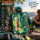 TKK SPORT Sports Bottle (1600 ml) &mdash; Impact-resistant Tritan, Green transparent with strap