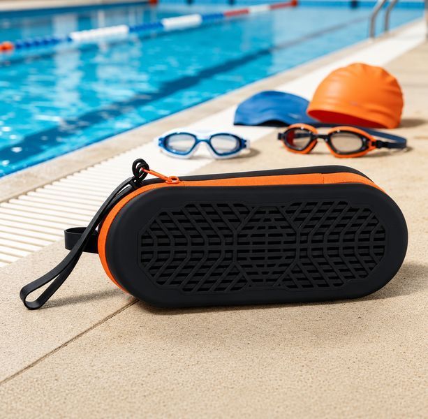 Дренажний Чохол для Окулярів AquaGuard Pro &mdash; Водонепроникний Чохол для Окулярів, чорний 0-500 фото