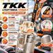 Спортивна пляшка TKK 1500 мл (1.5 л) &mdash; Біла Tritan BPA-free, ударостійка еко-пляшка з антиковзкою вставкою 0-131 фото 3