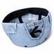 Джинсова безкозирка Docker Cap у стилі vintage з регульованим ремінцем, унісекс, 55&ndash;60 см 0-460 фото 3