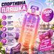 Спортивна пляшка для води START TRAINING (1500 мл) &mdash; Фіолетова з ручкою